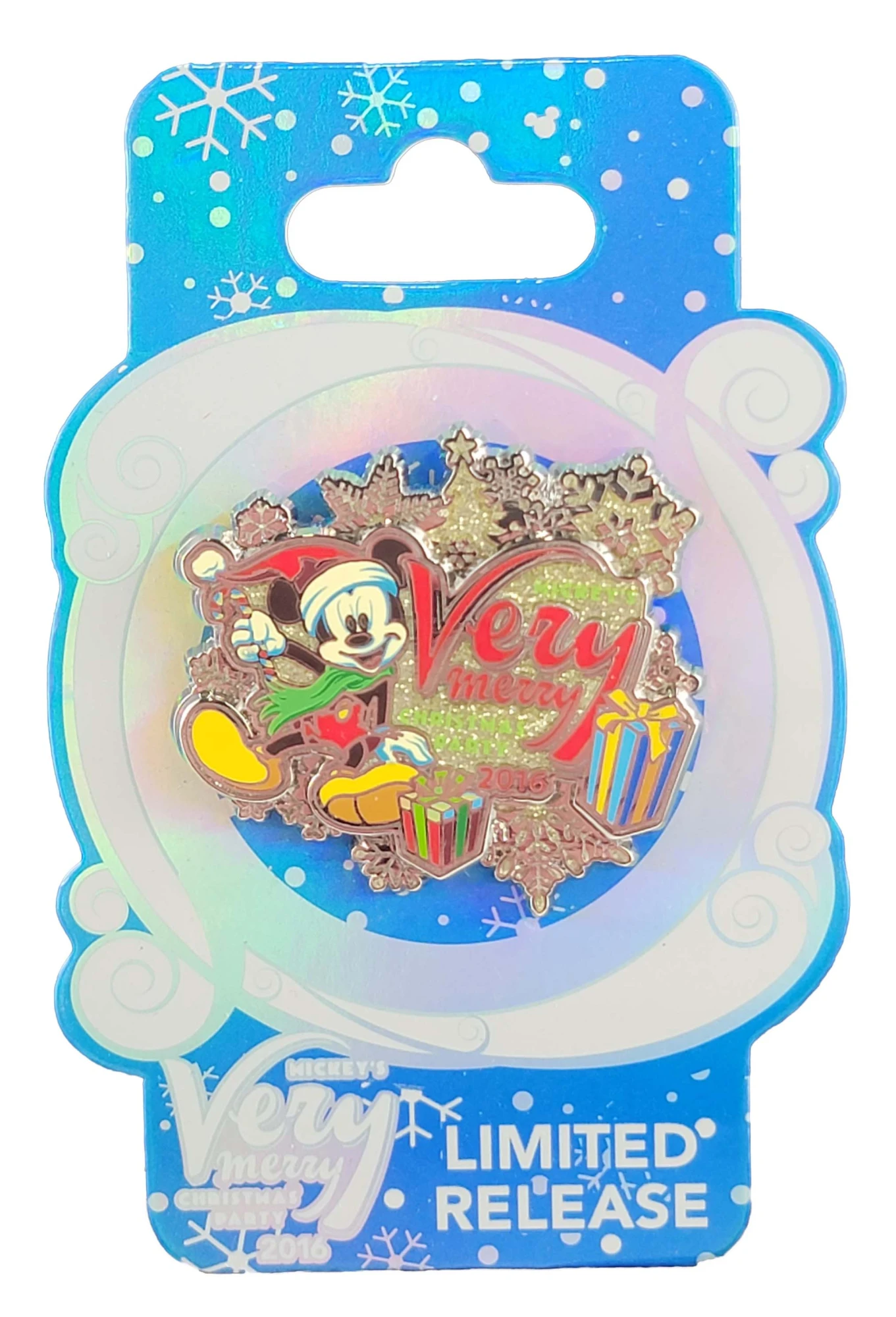 item Disney Pin - Mickey's Very Merry Christmas Party 2016 Logo - Mickey 119465a 9