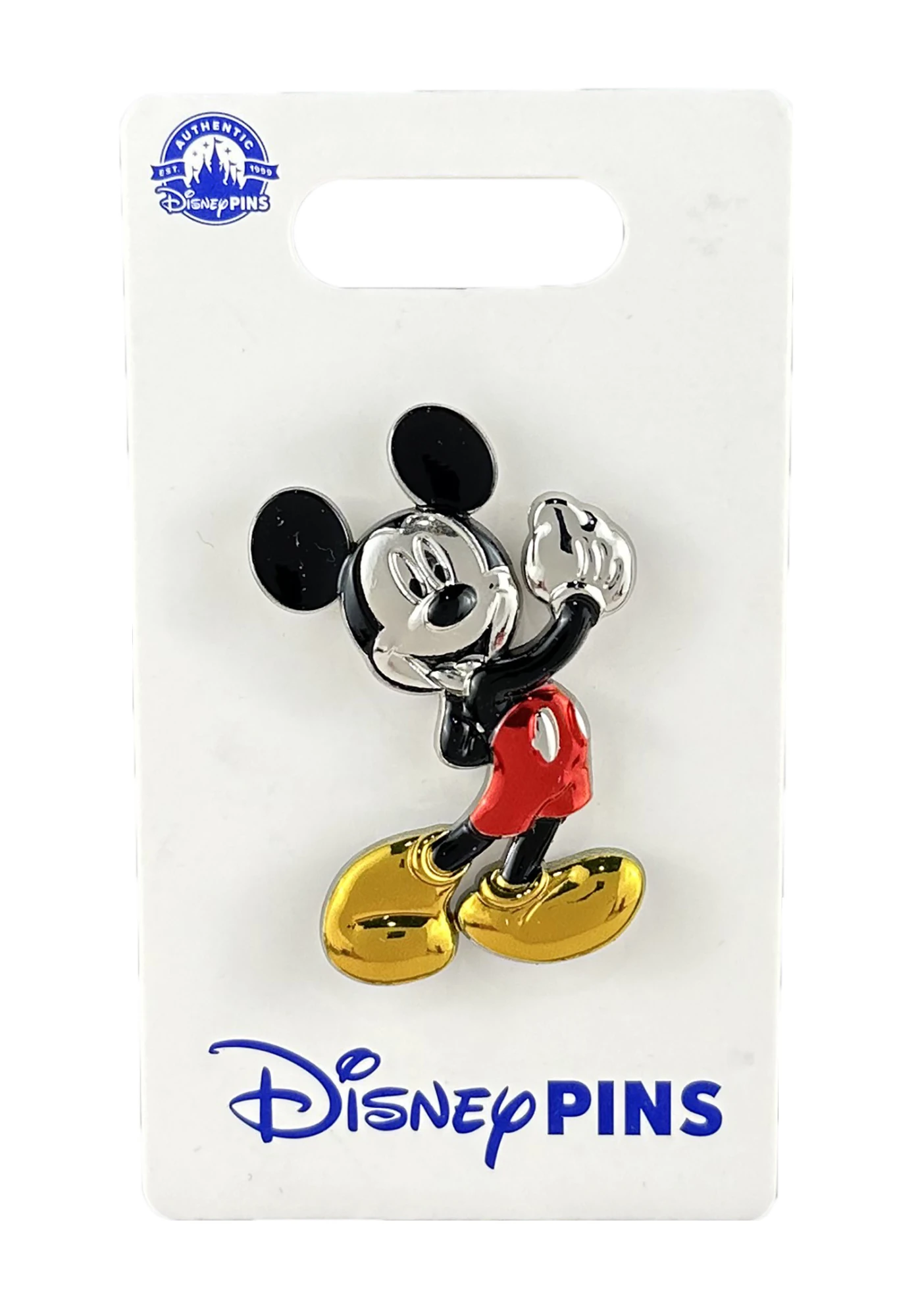 item Disney Pin - Mickey - Metallic - 3D - Sculpted 162398