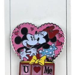 item Disney Pin - Mickey Mouse and Minnie - I Heart U Slider 115927