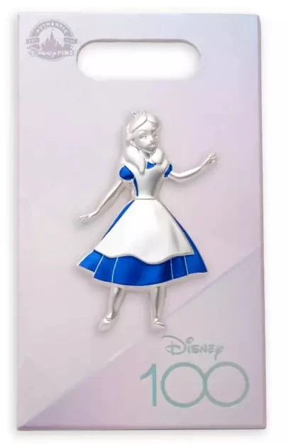 item Disney Pin - Disney 100 Celebration - Platinum - Alice 153039