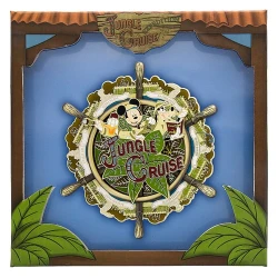item Disney Pin - Jungle Cruise 45th Anniversary: Steering Wheel Jumbo 59663-a2jpg