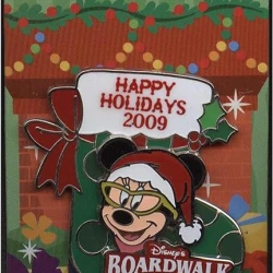 item Disney Pin - Happy Holidays 2009 - Boardwalk Resort - Minnie Mouse 71ca2bhbsds-ac-sy741-jpg
