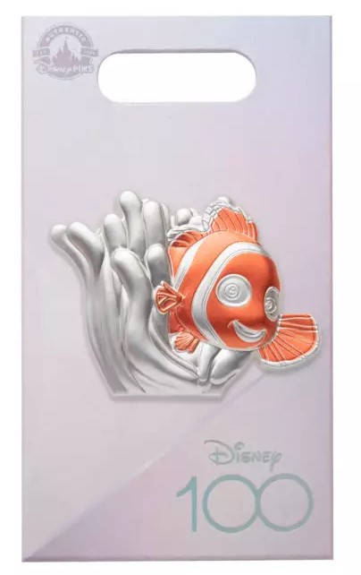 products Disney Pin - Disney 100 Celebration - Platinum - Nemo