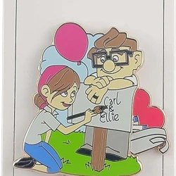 item Disney Pin - UP - Carl and Ellie - Mailbox 71k18fejp2l-ac-sy741-jpg