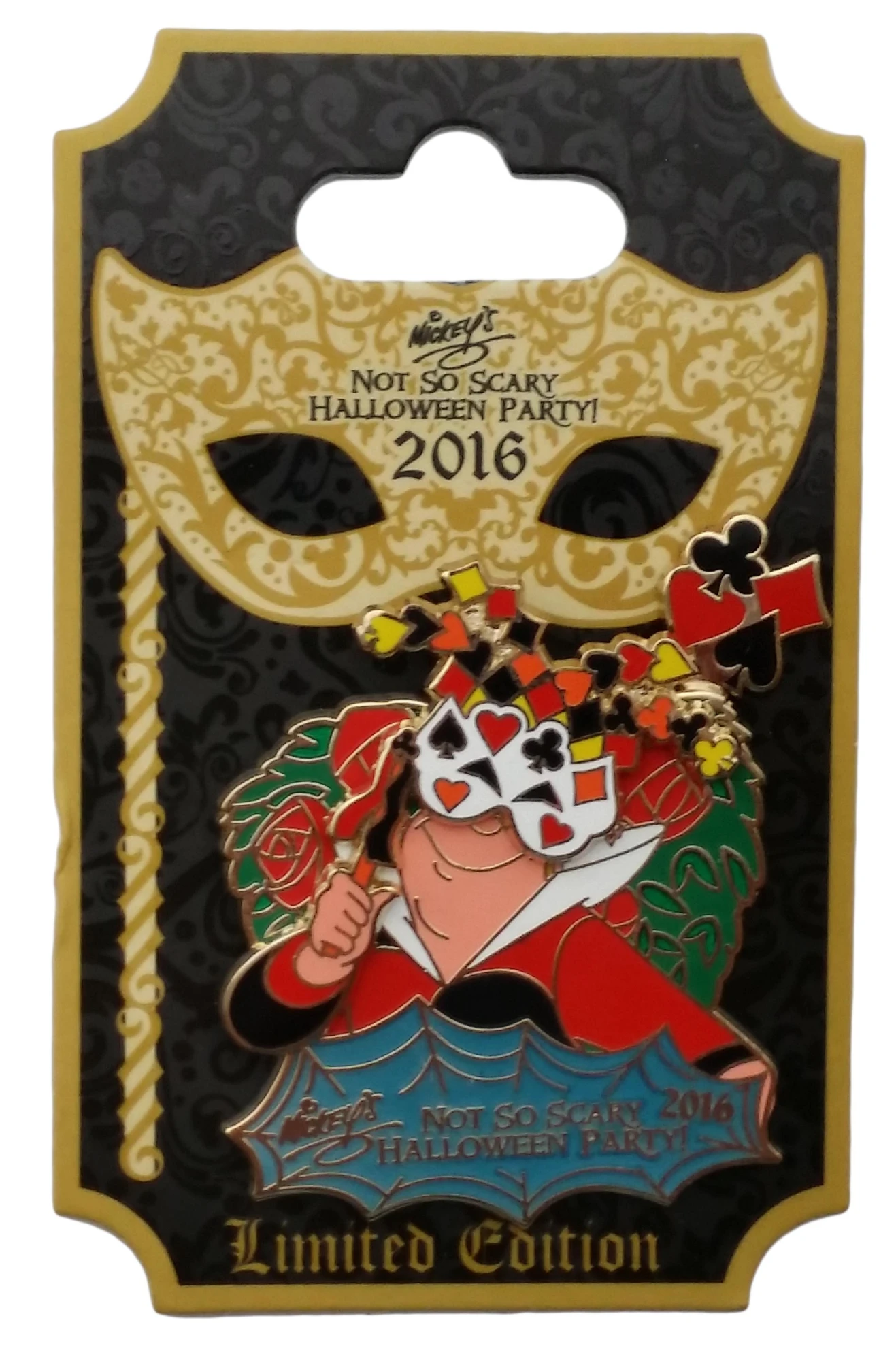 item Disney Pin - MNSSHP 2016 - Queen of Hearts Masquerade 117799a