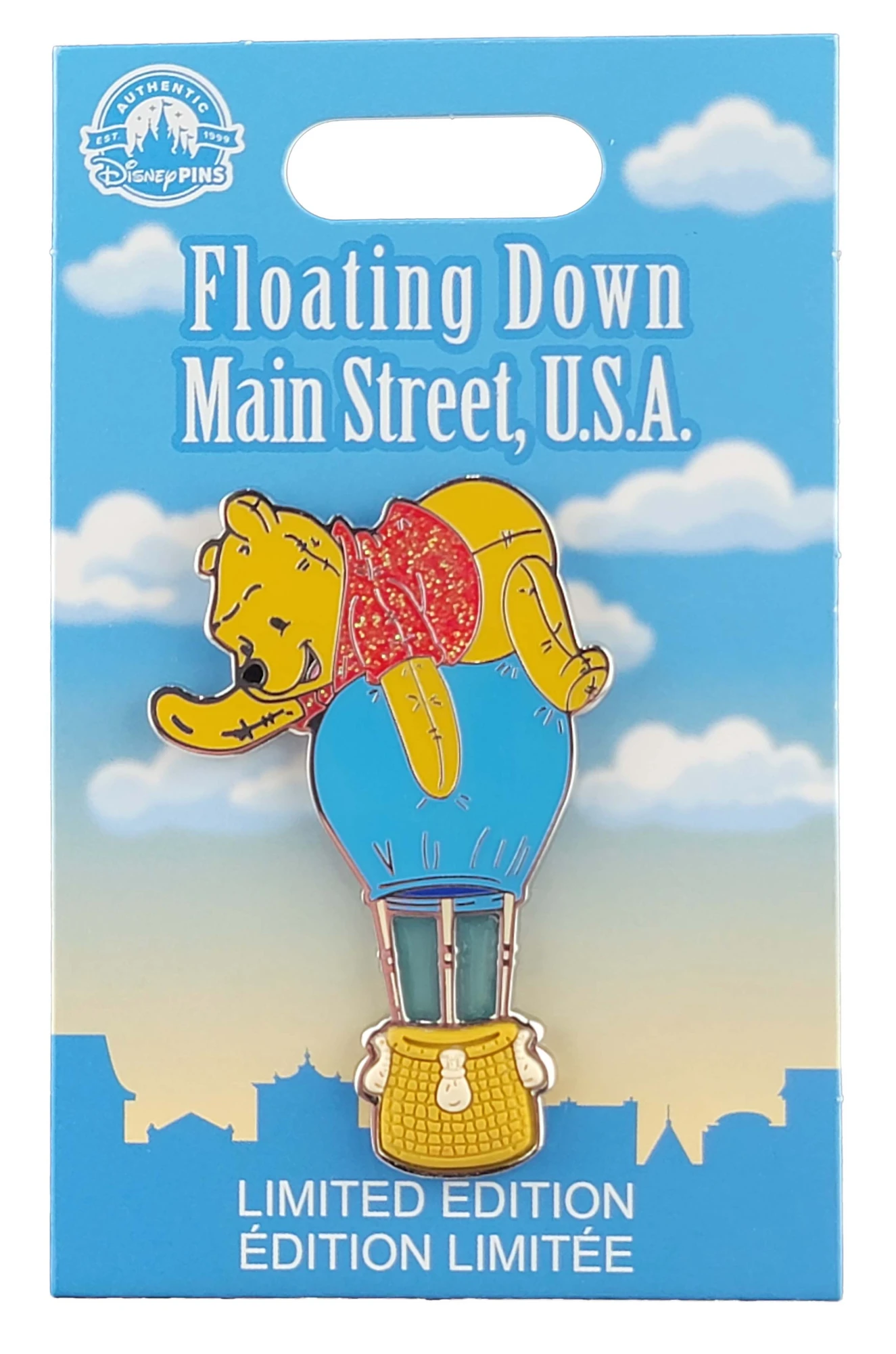 item Disney Pin - Floating Down Main Street USA - Balloon - Winnie the Pooh 146687