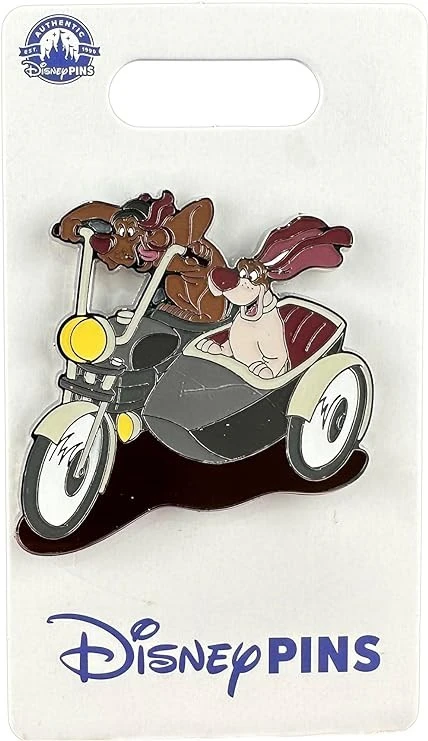 item Disney Pin - The Aristocats - Napoleon and Lafayette - Riding Motorcycle 71vbvyen8il-ac-sy741-jpg