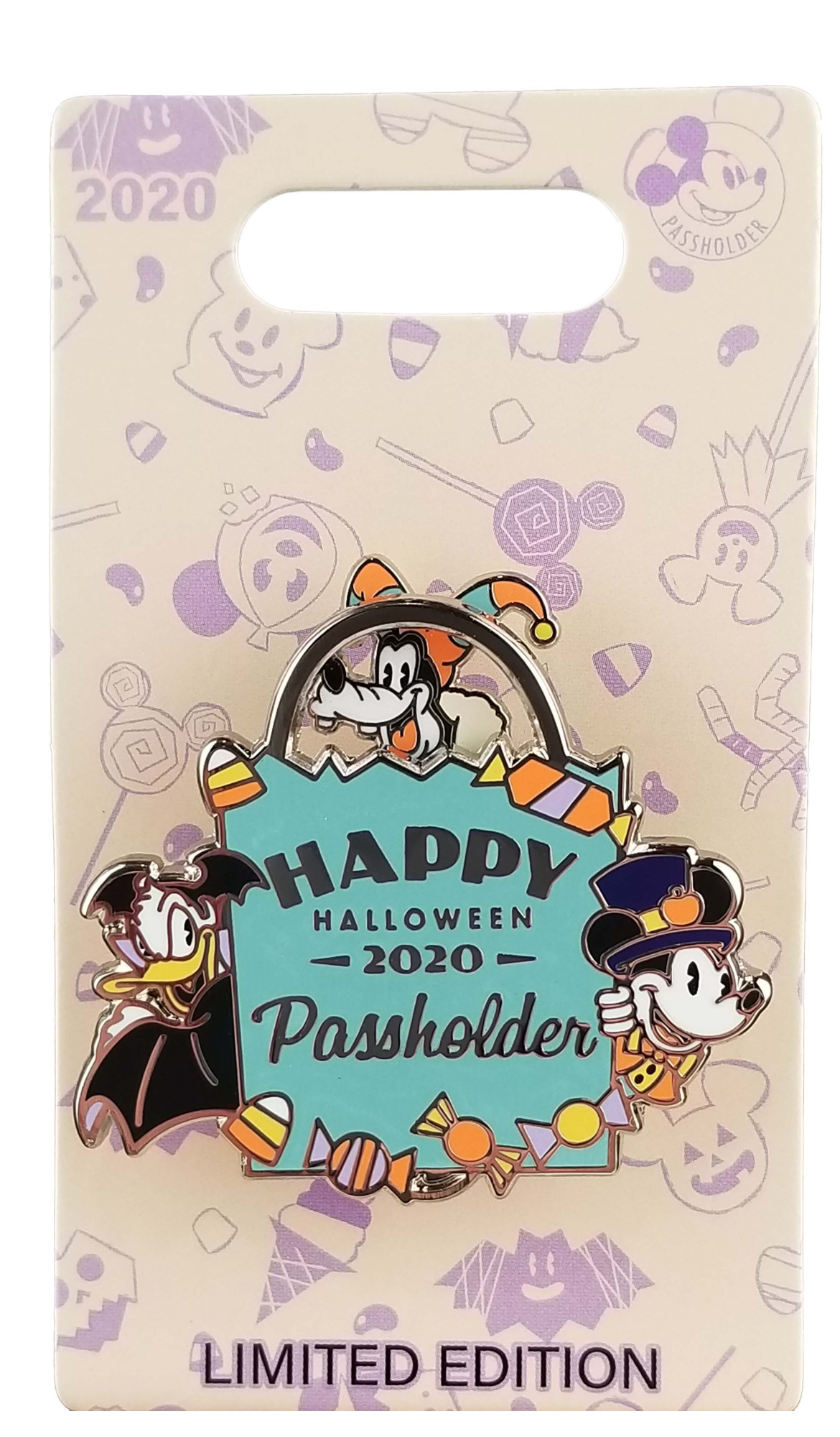 products Disney Pin - Happy Halloween 2020 - Annual Passholder