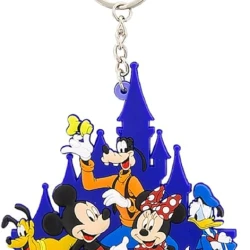 item Disney Parks Keychain - Mickey and Friends - Fab 5 - Castle 61fsaecwkkl-ac-sy741-jpg