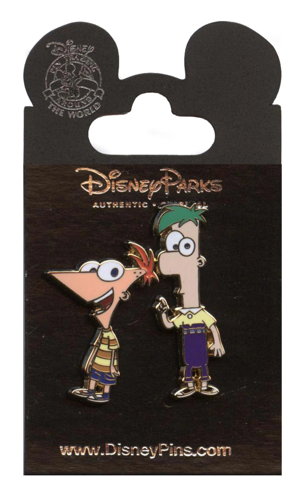 item Disney Pin - Phineas and Ferb - Two Pin Set 88290