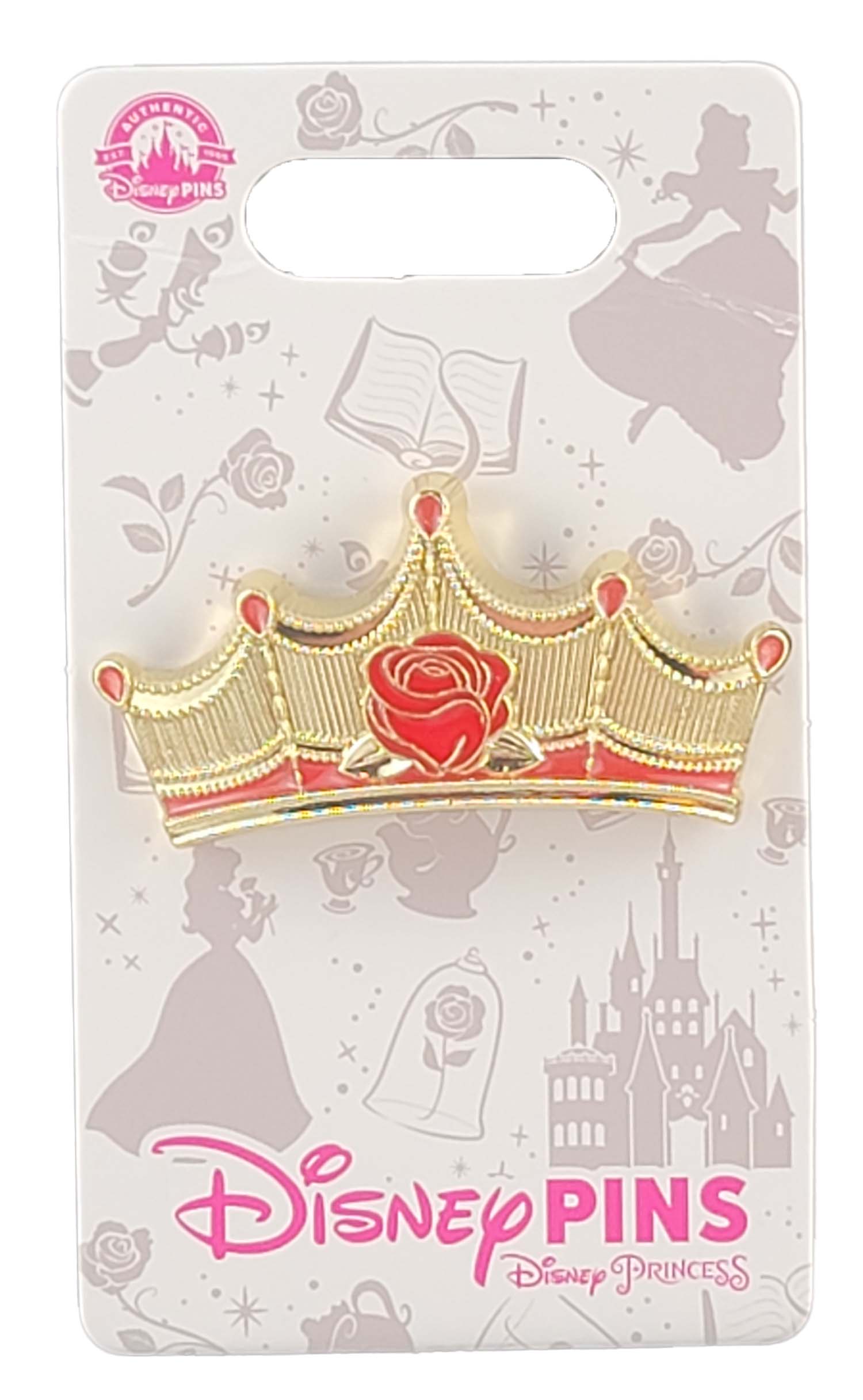 products Disney Pin - Princess Crown - Beauty and the Beast - Belle