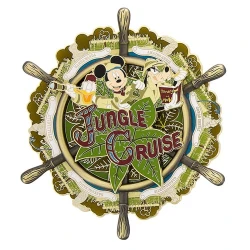 item Disney Pin - Jungle Cruise 45th Anniversary: Steering Wheel Jumbo 59663-a1jpg