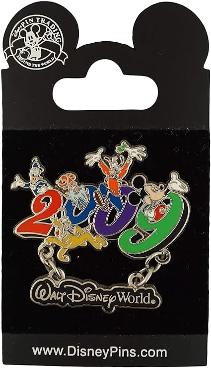 item Disney Pin - Walt Disney World Dated 2009 - Characters Dangle 81t75nuv5yl-ac-sy741-jpg