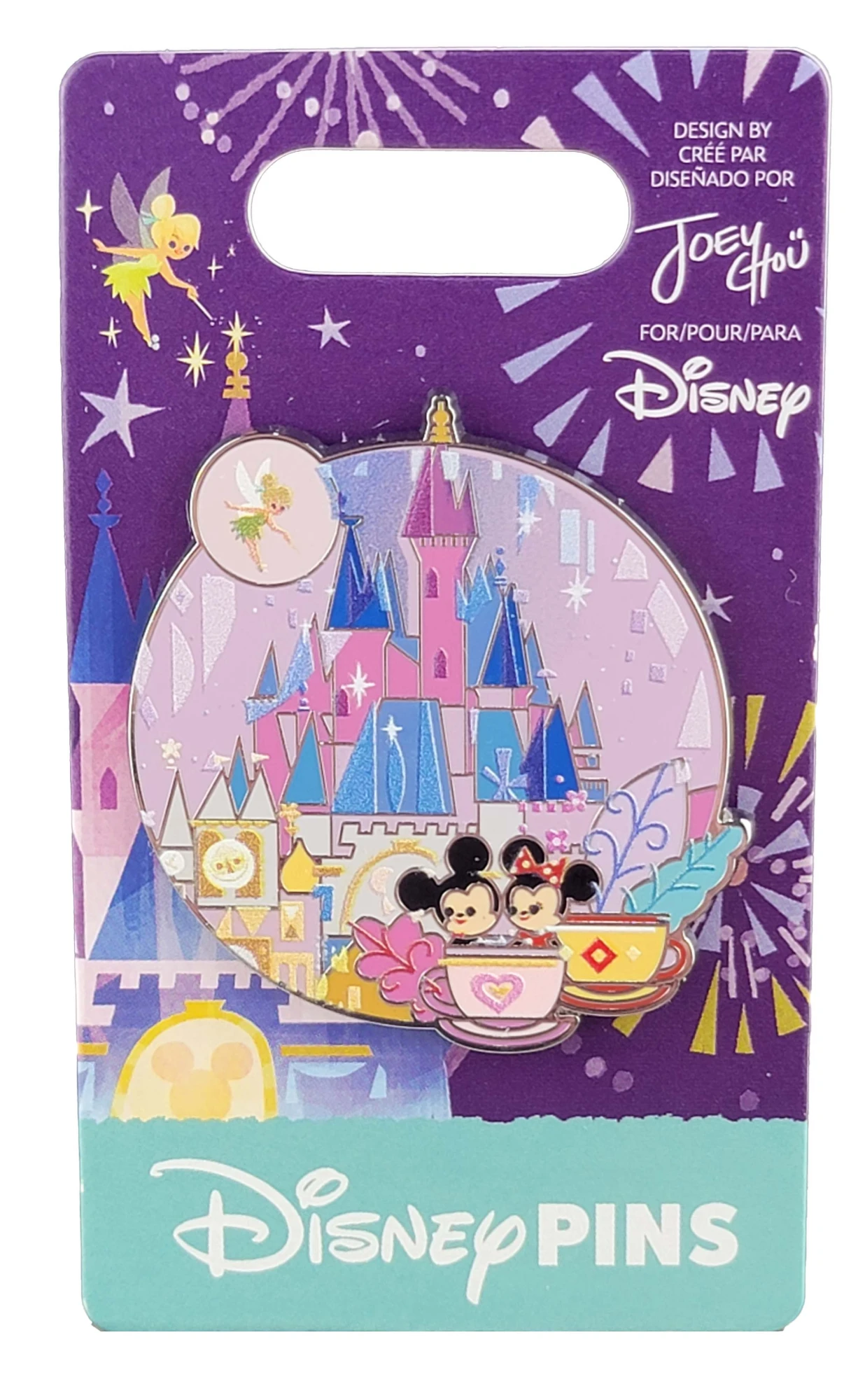 item Disney Pin - Artist Series - Joey Chou - Mickey and Minnie on Mad Tea Party 154729