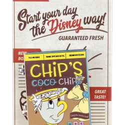 item Disney Pin - Cereal Boxes - Beauty and the Beast - Chip's - Coco Chips 145458 1