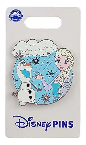 item Disney Pin - Frozen - Elsa and Olaf - Snowing 41pj5jen7ljpg