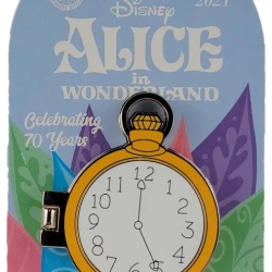 item Disney Pin - Alice in Wonderland 70th Anniversary - Pocket Watch - Cheshire Cat 145461 1