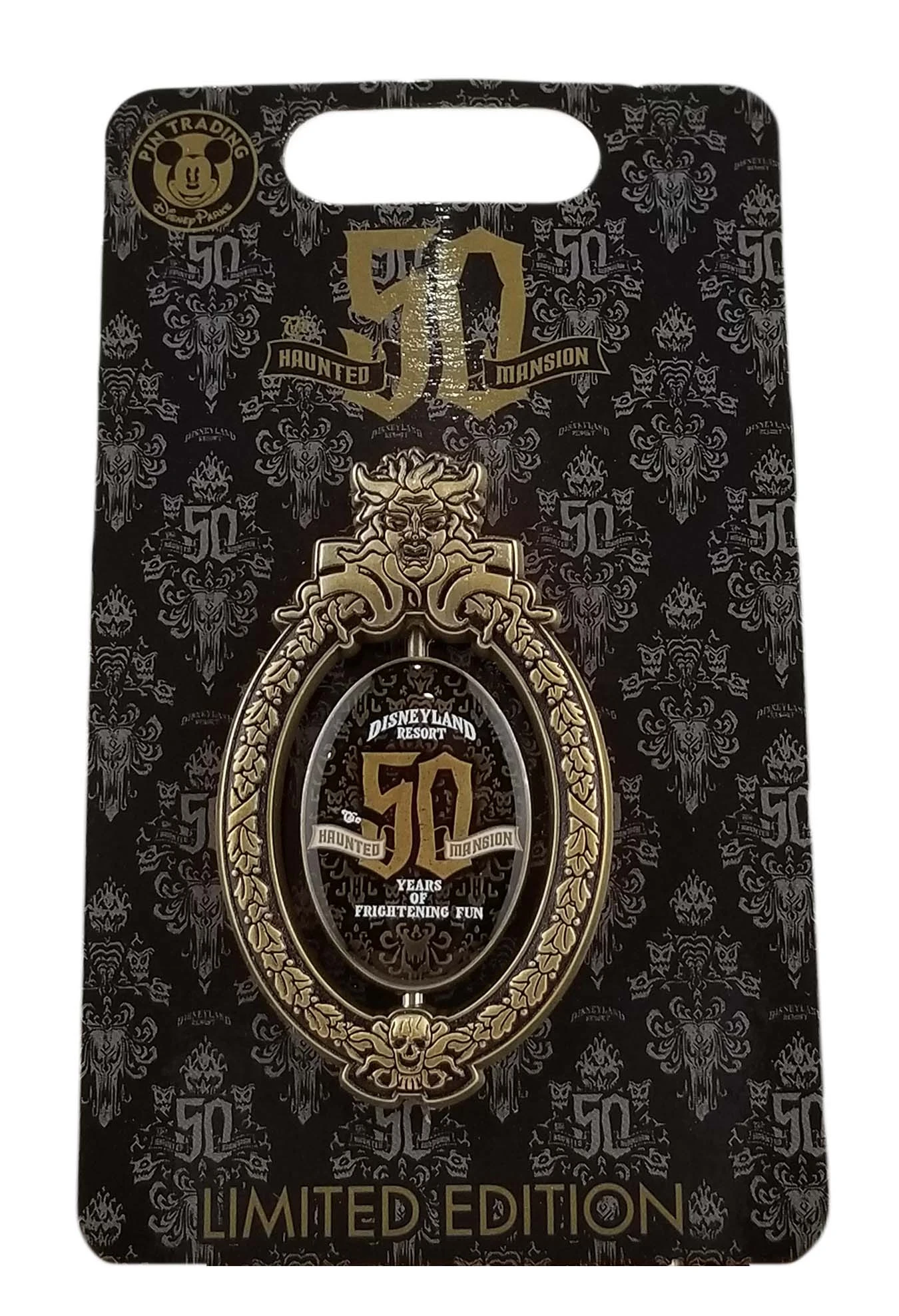 item Disney Pin - DLR - The Haunted Mansion 50th Anniversary - Phineas 137377 2