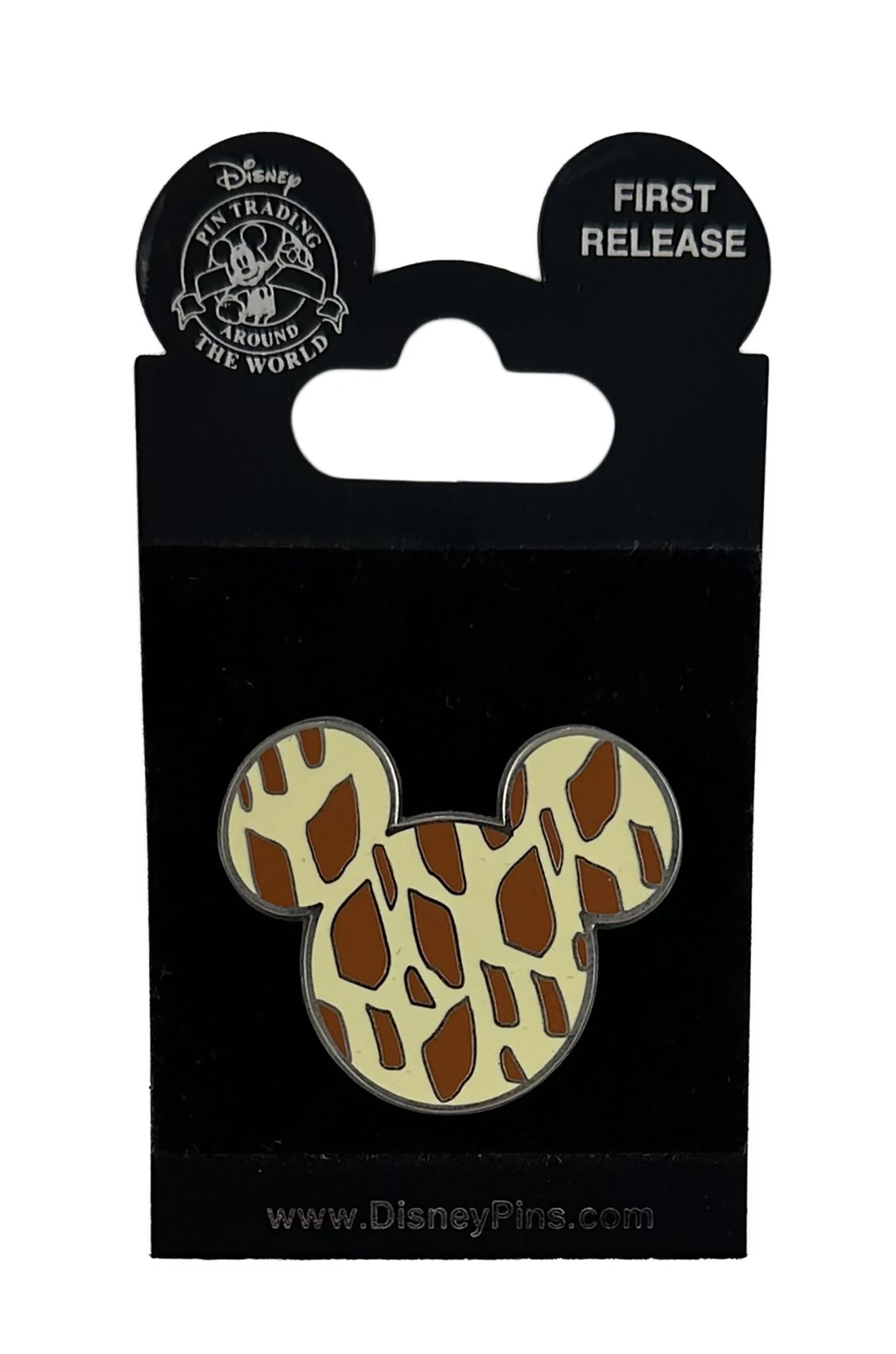 item Disney Pin - Mickey Mouse Icon - Giraffe Print 70004