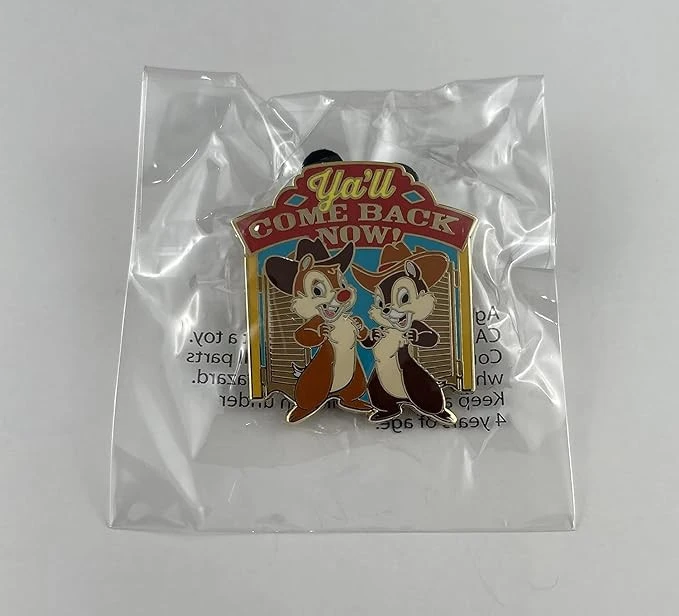 item Adventures By Disney Pin - Chip n' Dale - Ya'll Come Back Now 61bcawiiads-ac-sx679-jpg