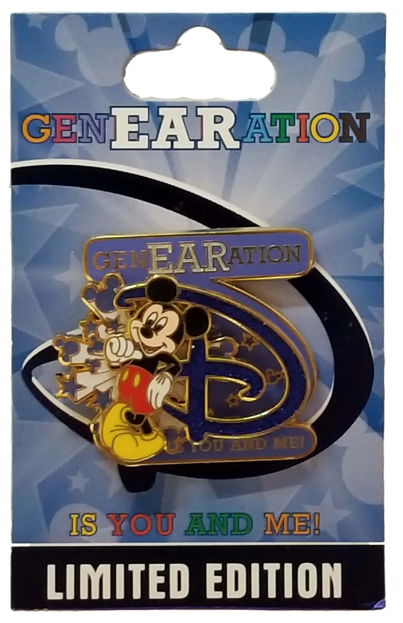 item Disney Pin - GenEARation D Mickey Mouse - Event Logo 108756 1