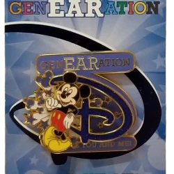 item Disney Pin - GenEARation D Mickey Mouse - Event Logo 108756 1