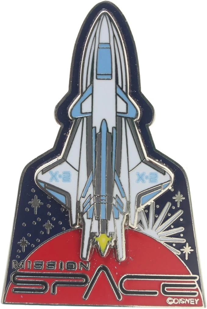 item Disney Pin - Mission Space - X-2 Shuttle 71bgxur9t2l-ac-ux679-jpg