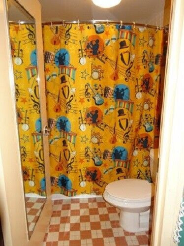 products Disney Parks - All Star Music Resort - Shower Curtain