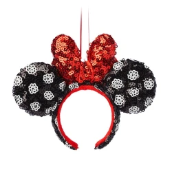 item Polka Dot Sequin - Minnie Ears Headband - Ornament 85454-2jpg