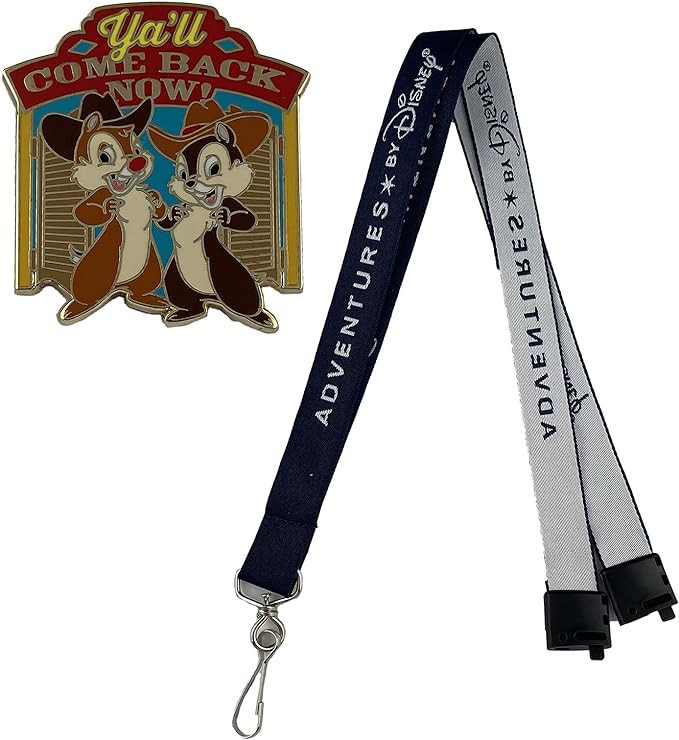 products Adventures By Disney Pin - Chip n' Dale - Ya'll Come Back Now