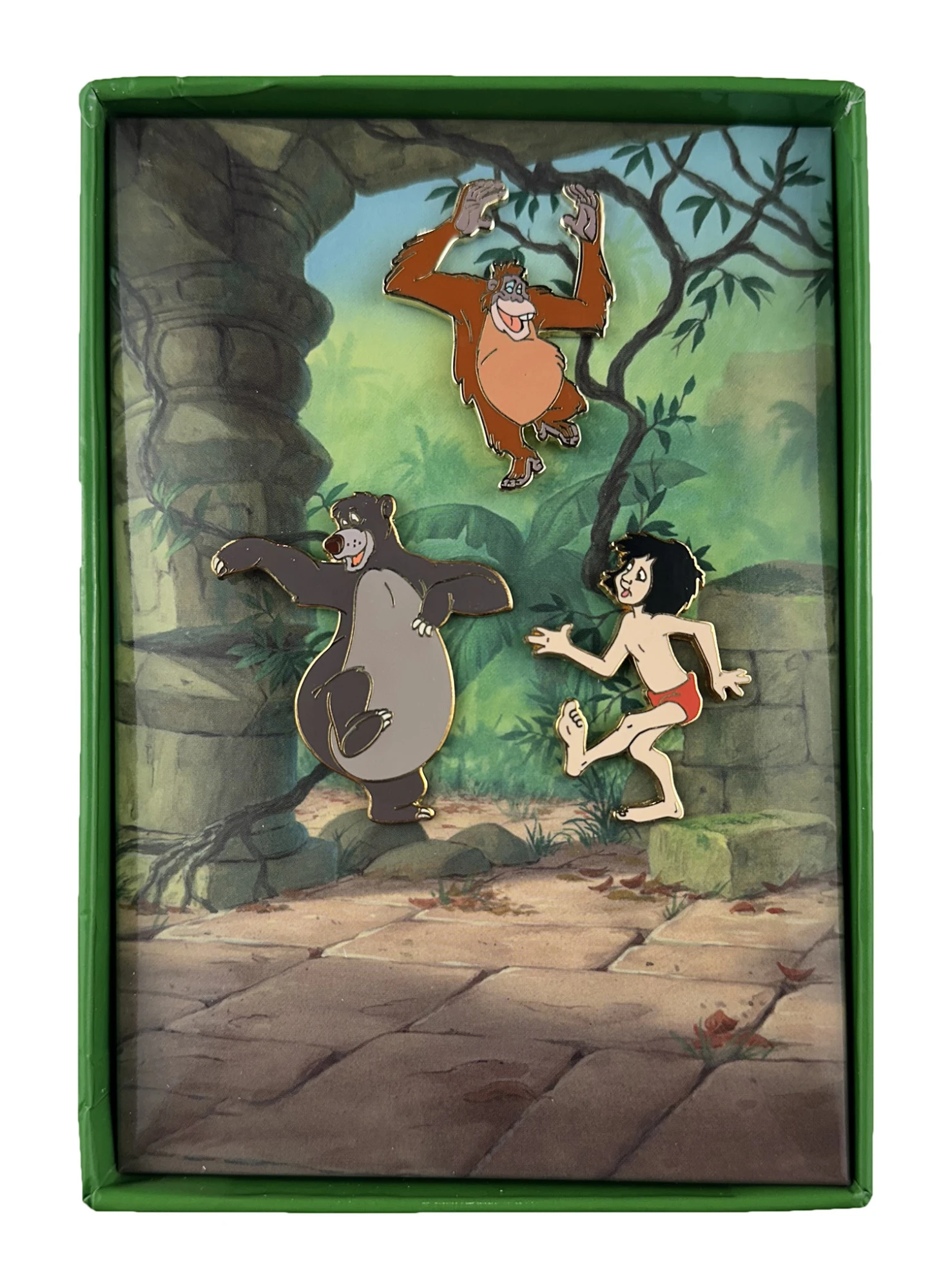 item Disney Parks Pin Set - Jungle Book - 40th Anniversary 57672d.webp