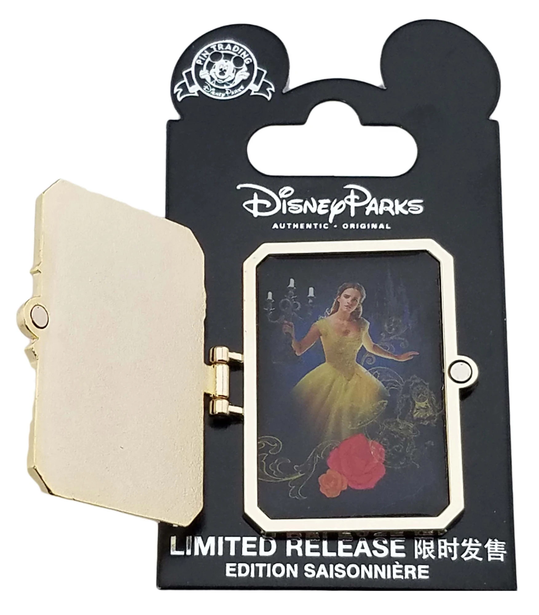 item Disney Pin - Beauty and the Beast Live Action Opening Day 121092a