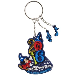 item Disney Parks Keychain - 2016 Logo Sorcerer Mickey 44094jpg