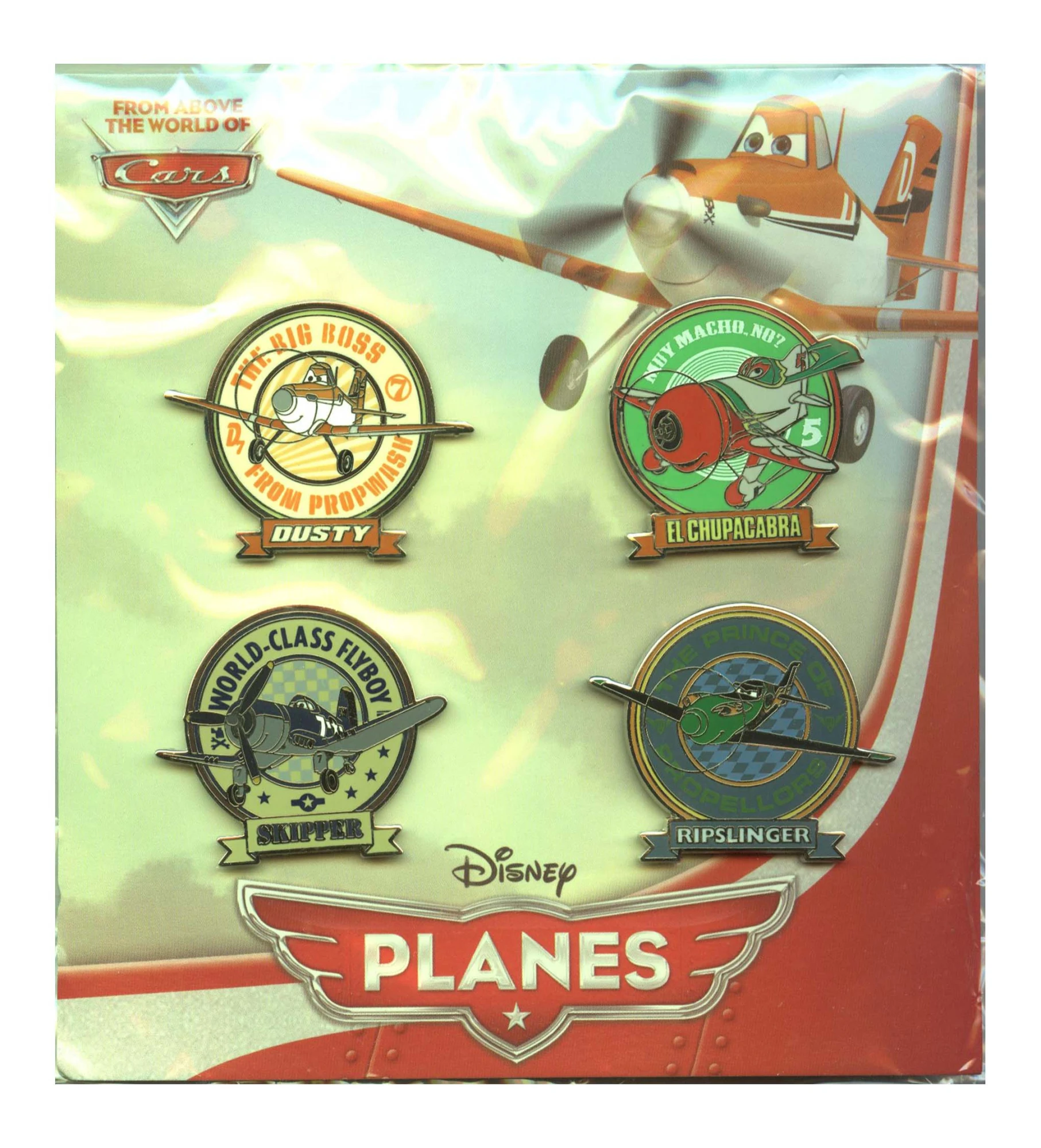 item Disney Pin - Pixar - Planes - Booster Set 96819