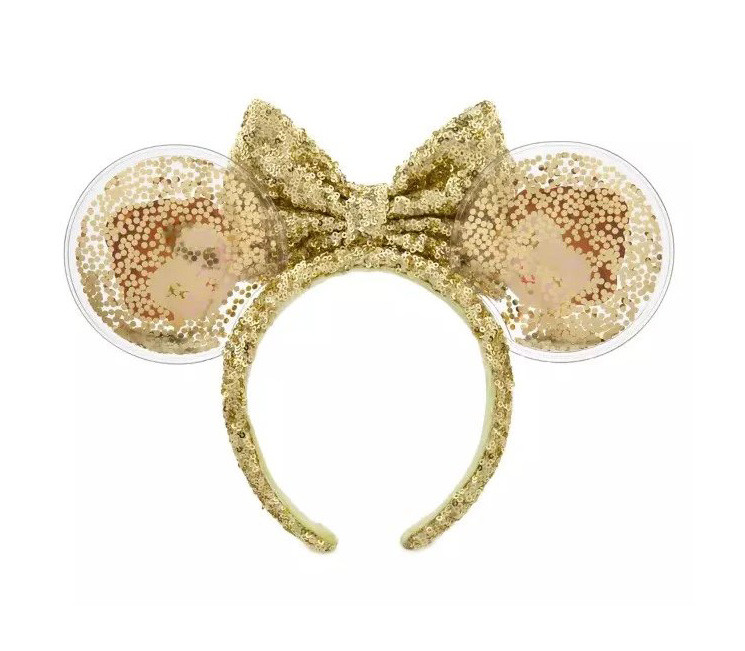 products Disney Parks - Minnie Mouse Ears Headband - Beauty and the Beast - Belle Emoji