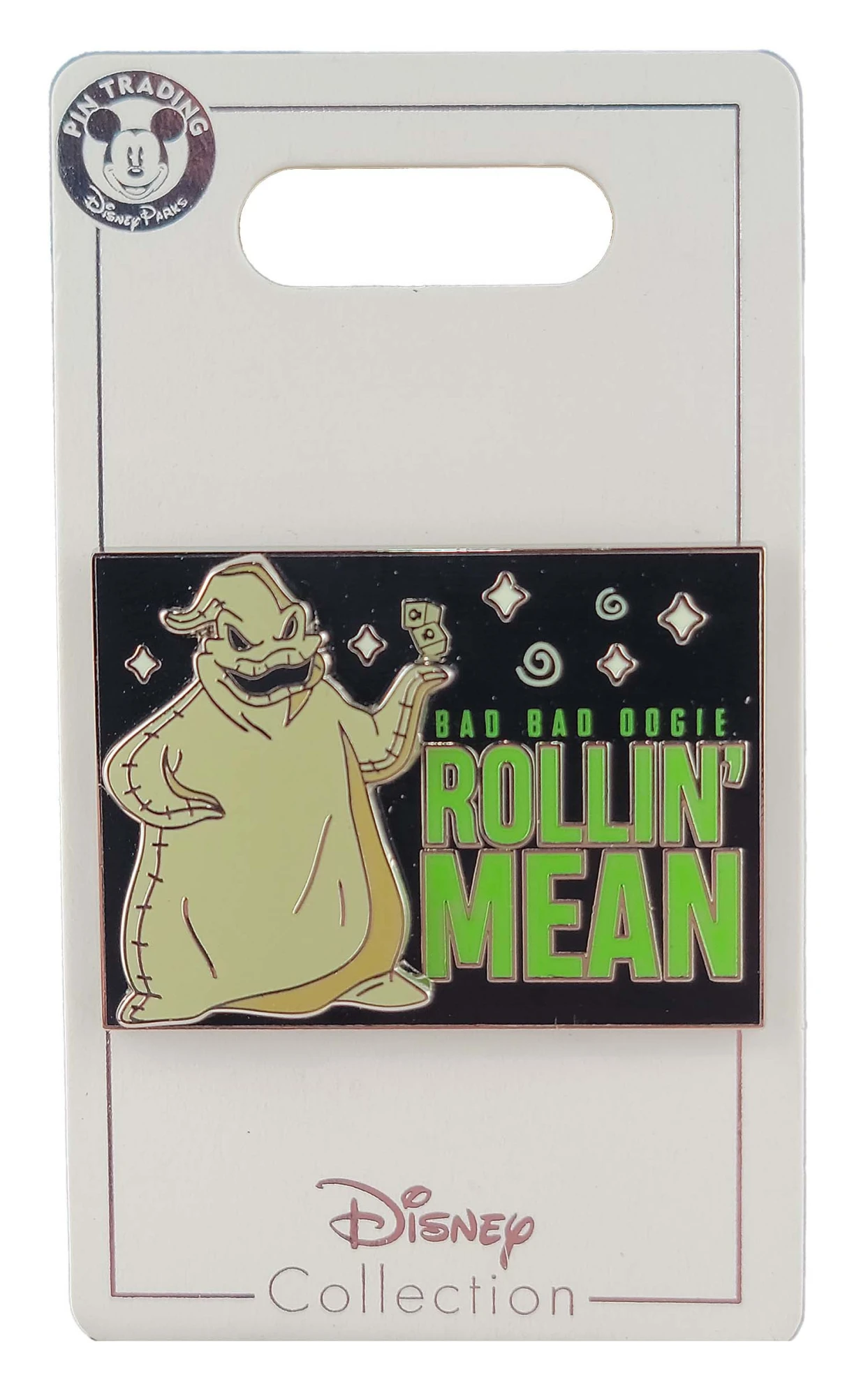 item Disney Pin - Nightmare Before Christmas - Oogie Boogie - Rollin' Mean 144385