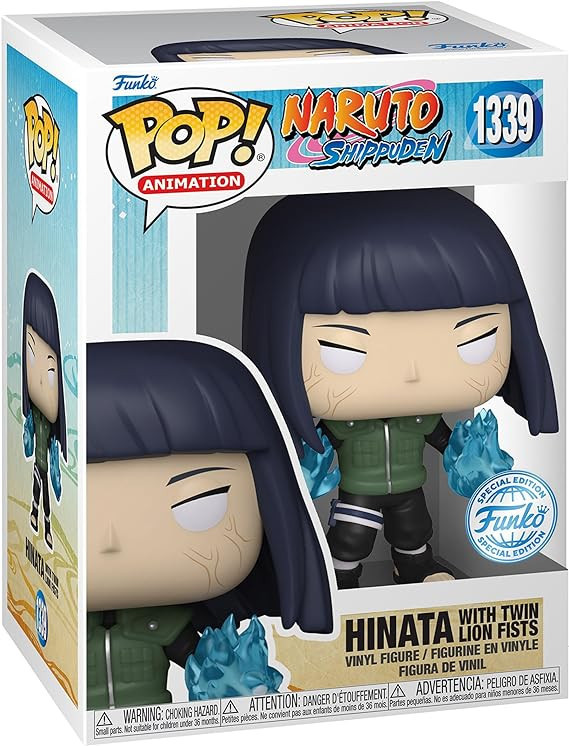 products Funko! Pop - Animation: Naruto Shippuden - Hinata with Two Lion Fists Vinyl Figure Entertainment Earth Exclusive