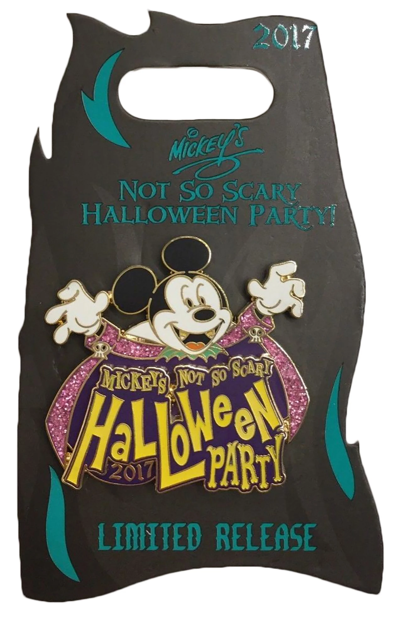 item Disney Pin - Mickey's Not So Scary Halloween Party - 2017 - Logo Pin 124359.webp