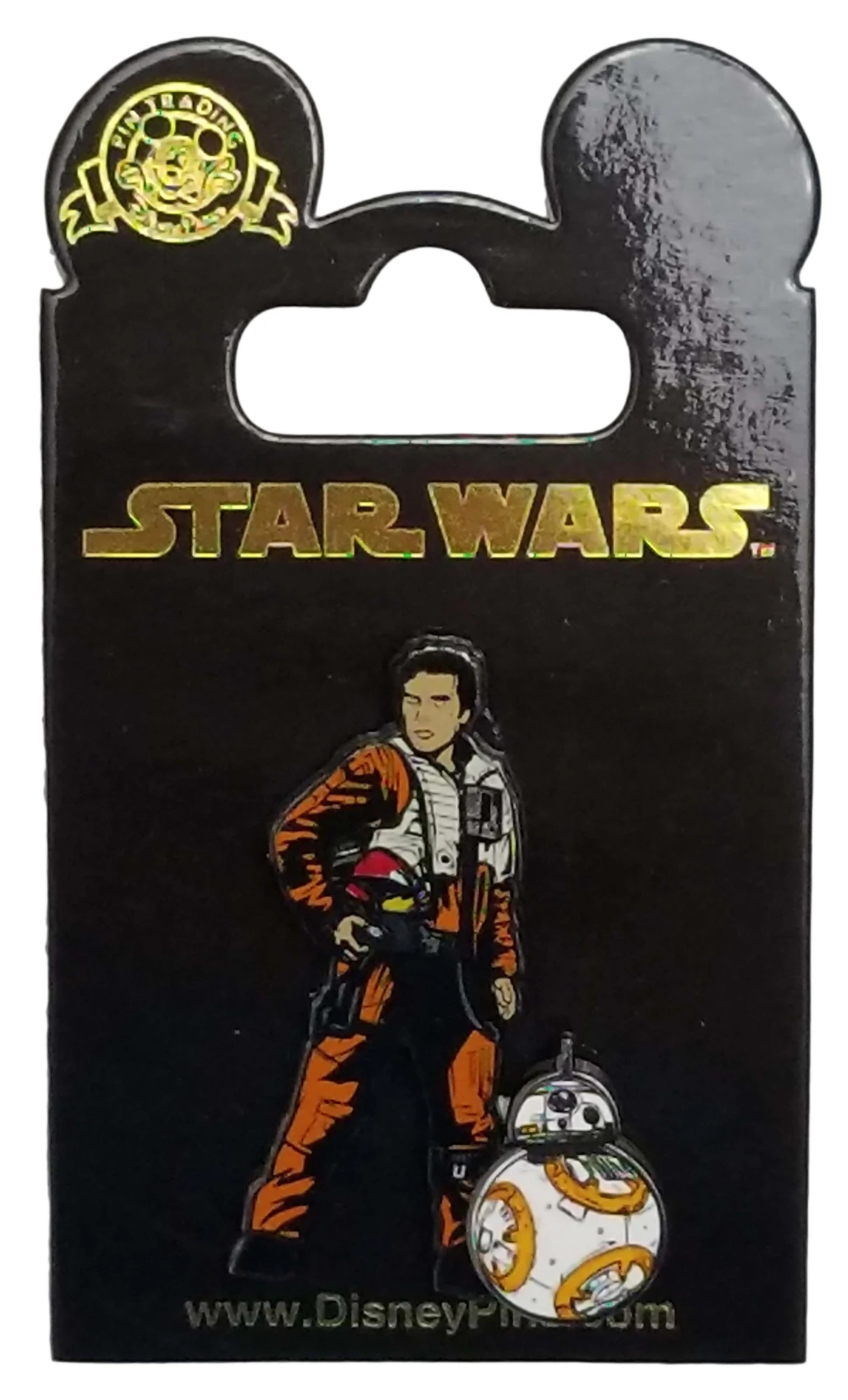 item Disney Pin - Star Wars: The Last Jedi - Poe Dameron and BB-8 124077