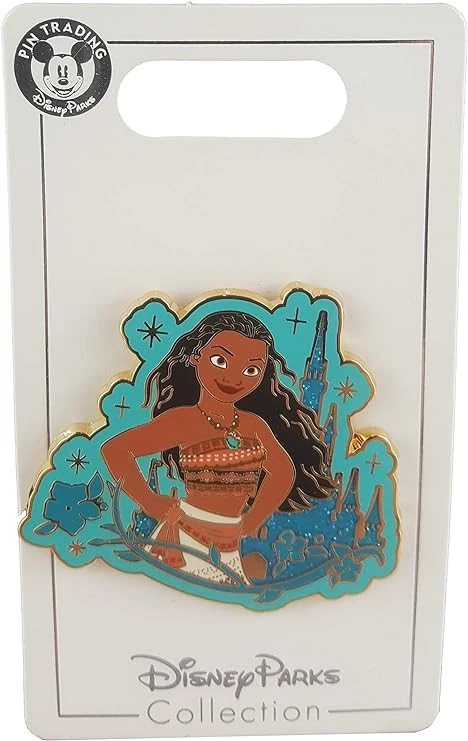 item Disney Pin - Moana - Castle - Sparkle 71ppzep3djl-ac-sy741-jpg