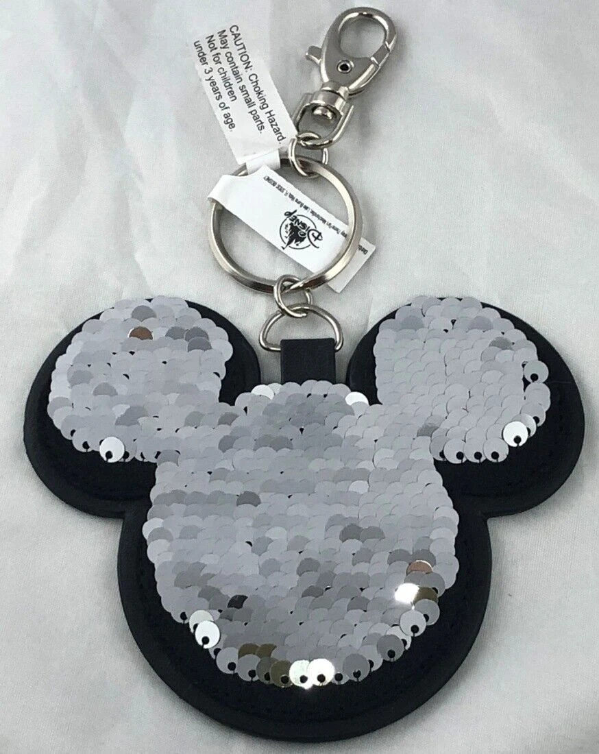 item Disney Keychain - Mickey - Black Sequin Reversible s-l1200 1