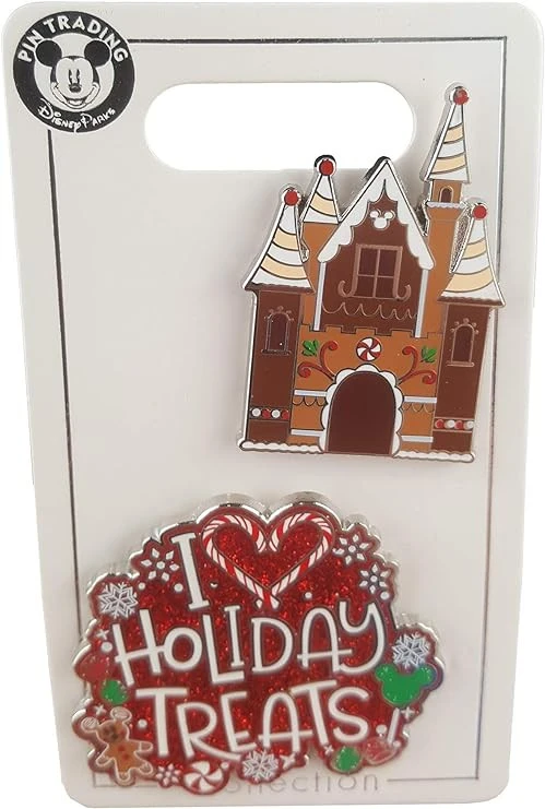 item Disney Pin - I Love Holiday Treats - Gingerbread Castle 71a1mqya-vl-ac-sy741-jpg