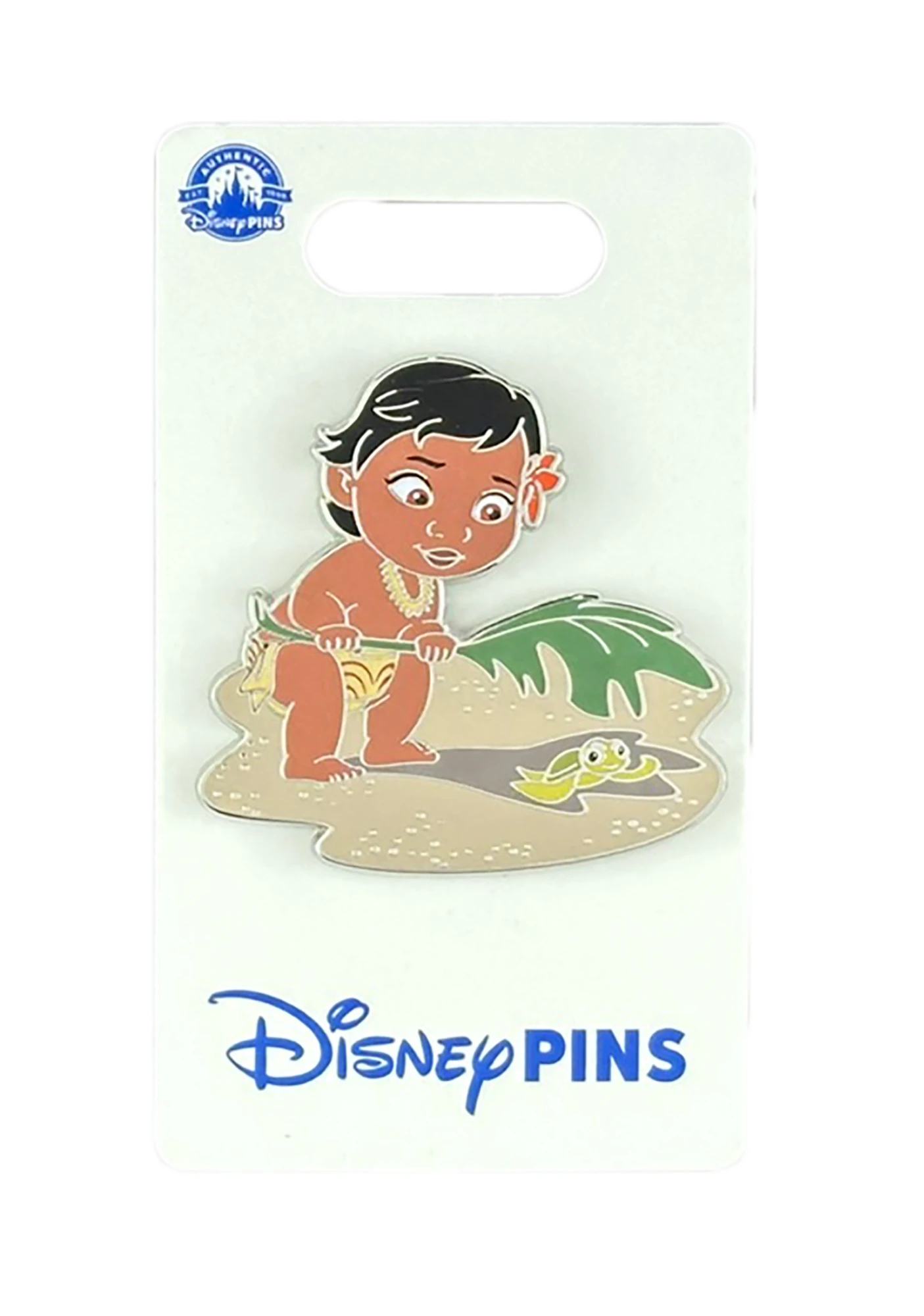 item Disney Pin - Baby Moana - Shading A Turtle 162540