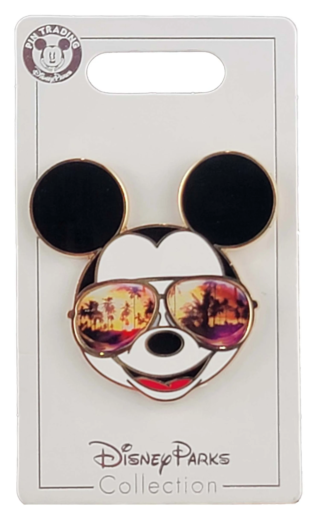 item Disney Pin - Mickey Mouse - Sunglasses - Sunset and Palm Trees 101736w