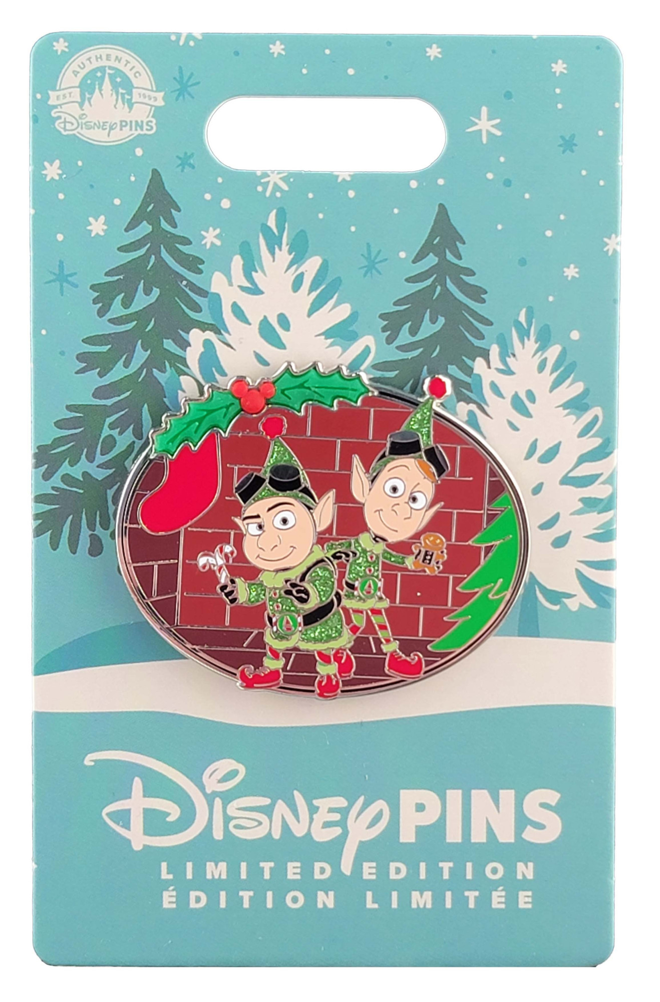 products Disney Pin - Prep and Landing - In The Fireplace - Holiday