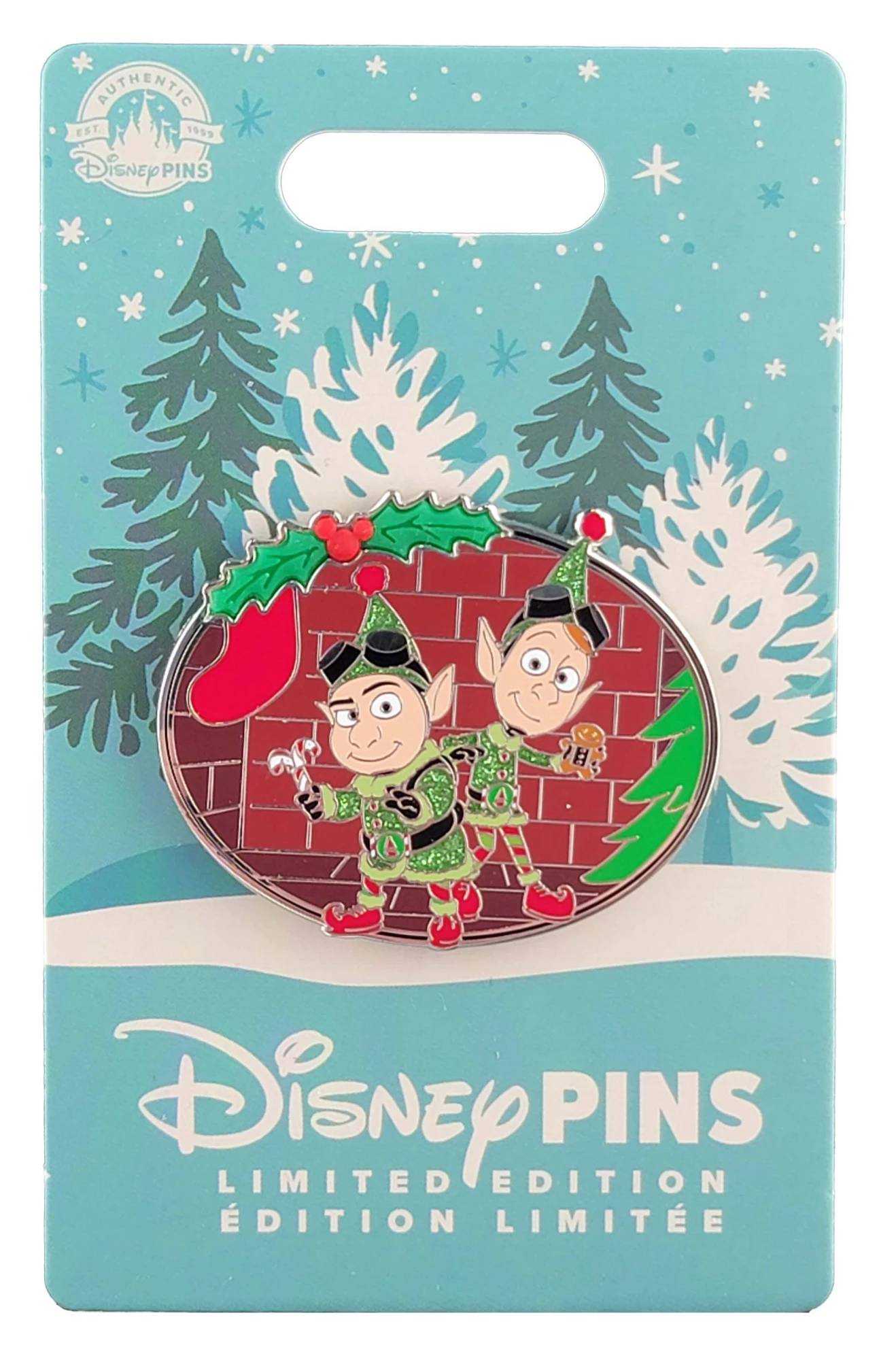 item Disney Pin - Prep and Landing - In The Fireplace - Holiday 152104