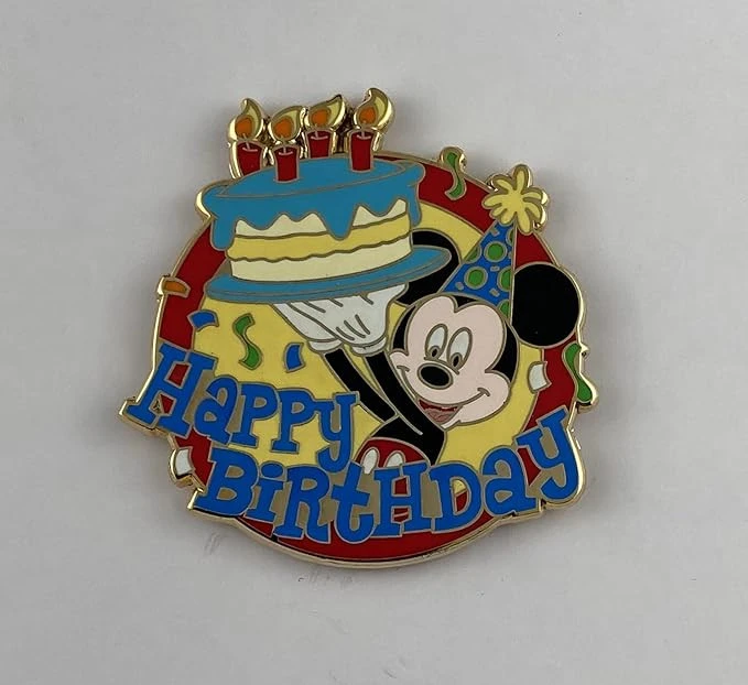item Adventures By Disney Pin - Happy Birthday - Mickey 71bjy8ur4vs-ac-sx679-jpg