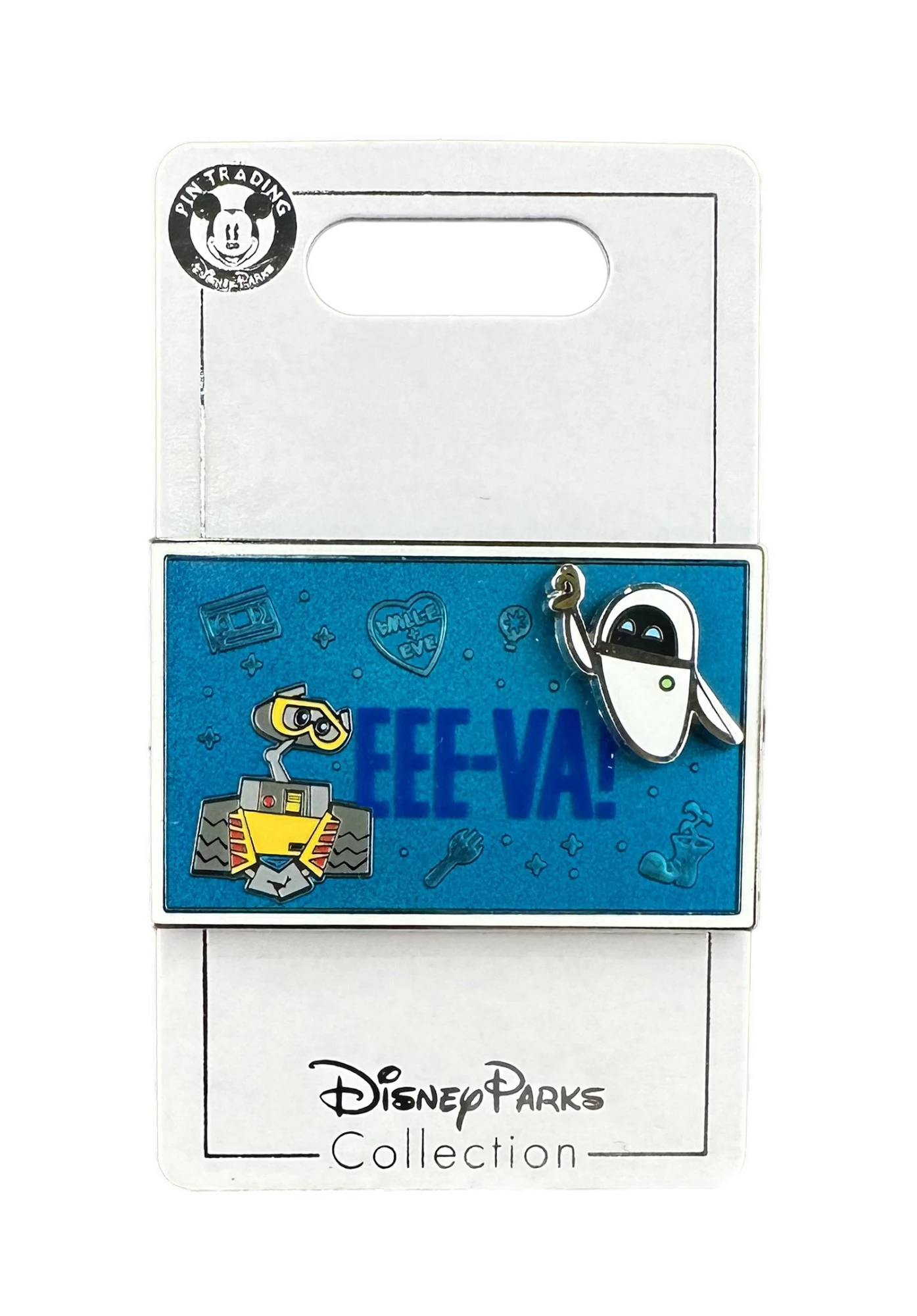 item Disney Pin - WALL-E and Eve - EEE-VA! 153549