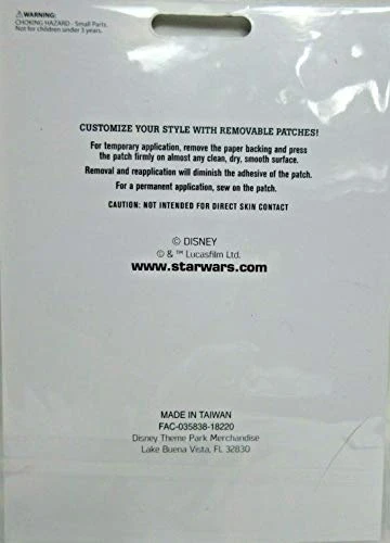 item Disney Parks - PatcheD - Star Wars Dark Side Set 1-4pc 41hr9exuswljpg 4