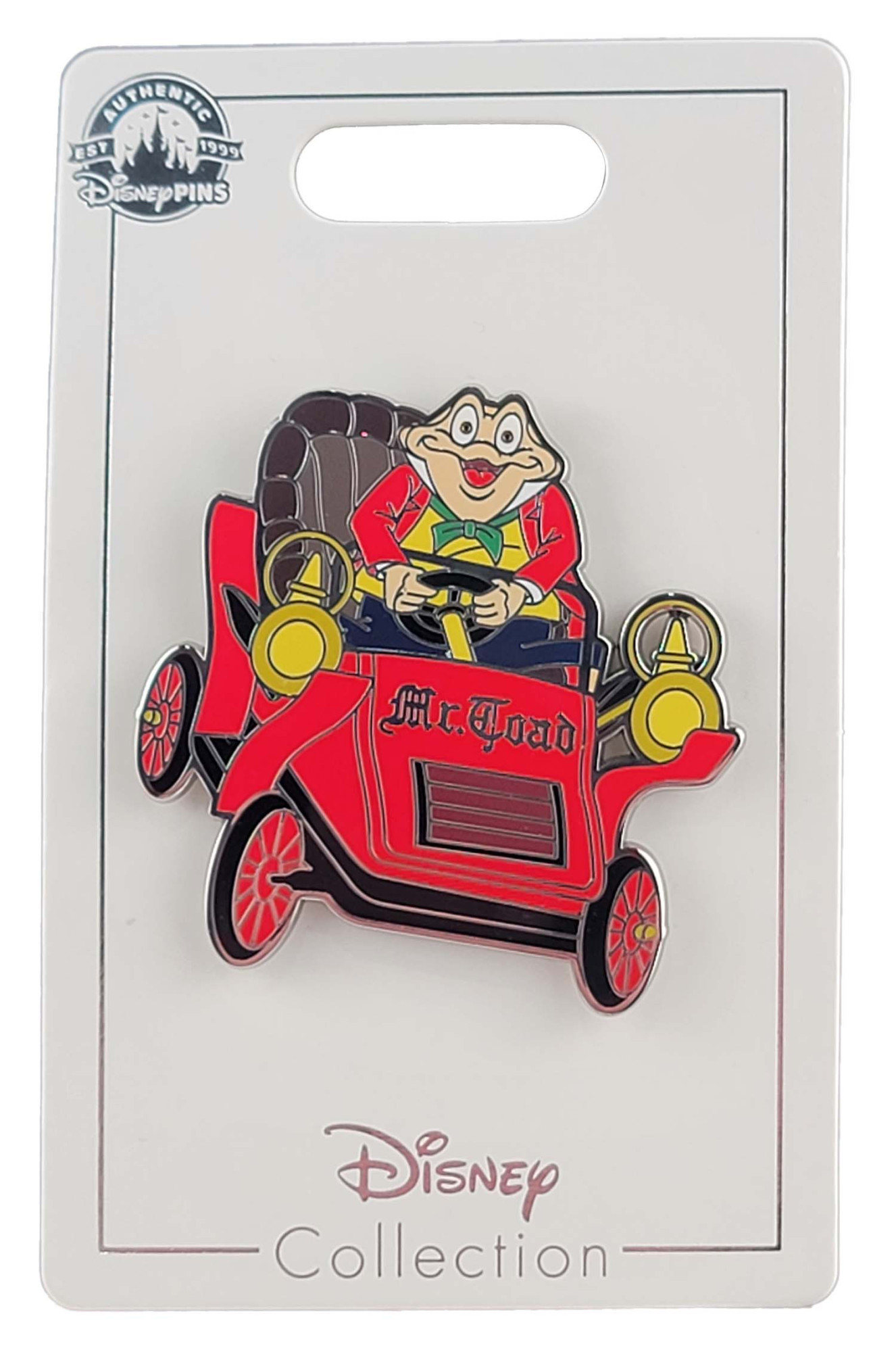 products Disney Pin - Mr Toad - Driving